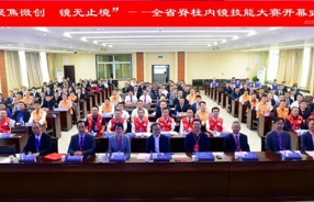 全省脊柱内镜技能大赛在省中医院举行
