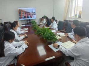 医院与牛津大学马玉玲教授举行线上合作推进会议